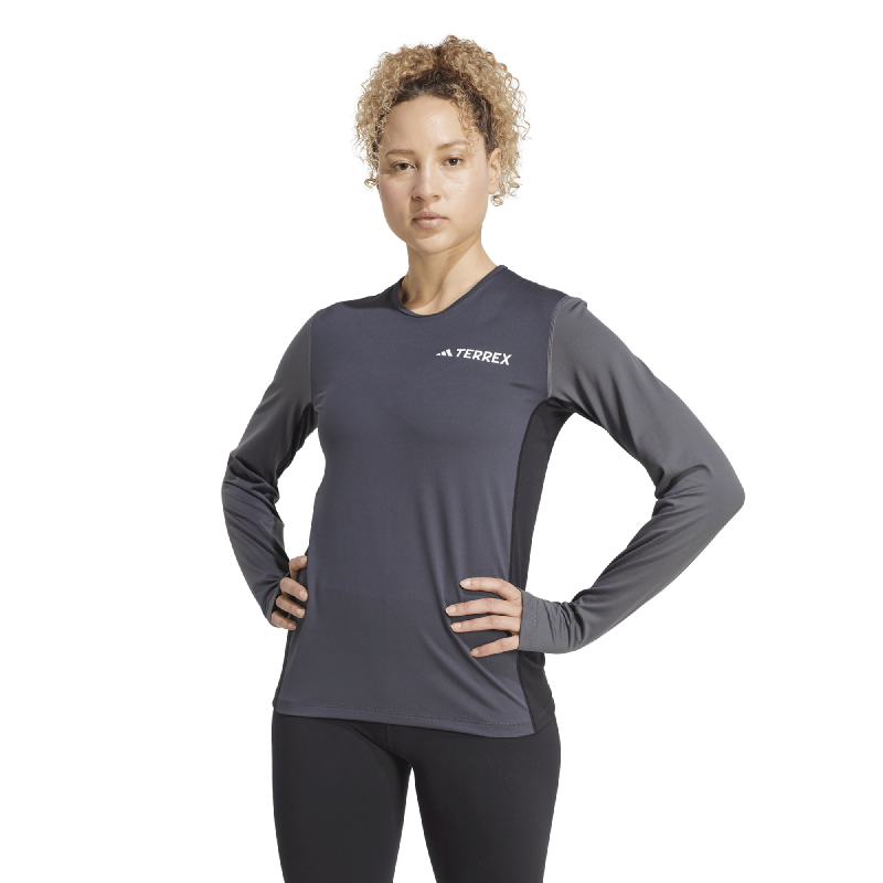 adidas Multi Synthetic LS - T-shirt - Dam | Hardloop
