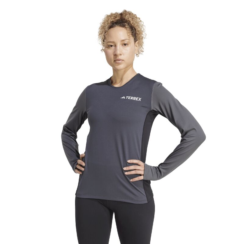adidas Multi Synthetic LS - T-shirt mulher | Hardloop