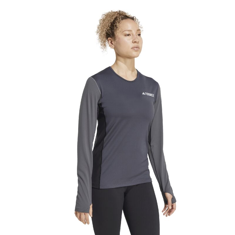 adidas Multi Synthetic LS - T-shirt mulher | Hardloop