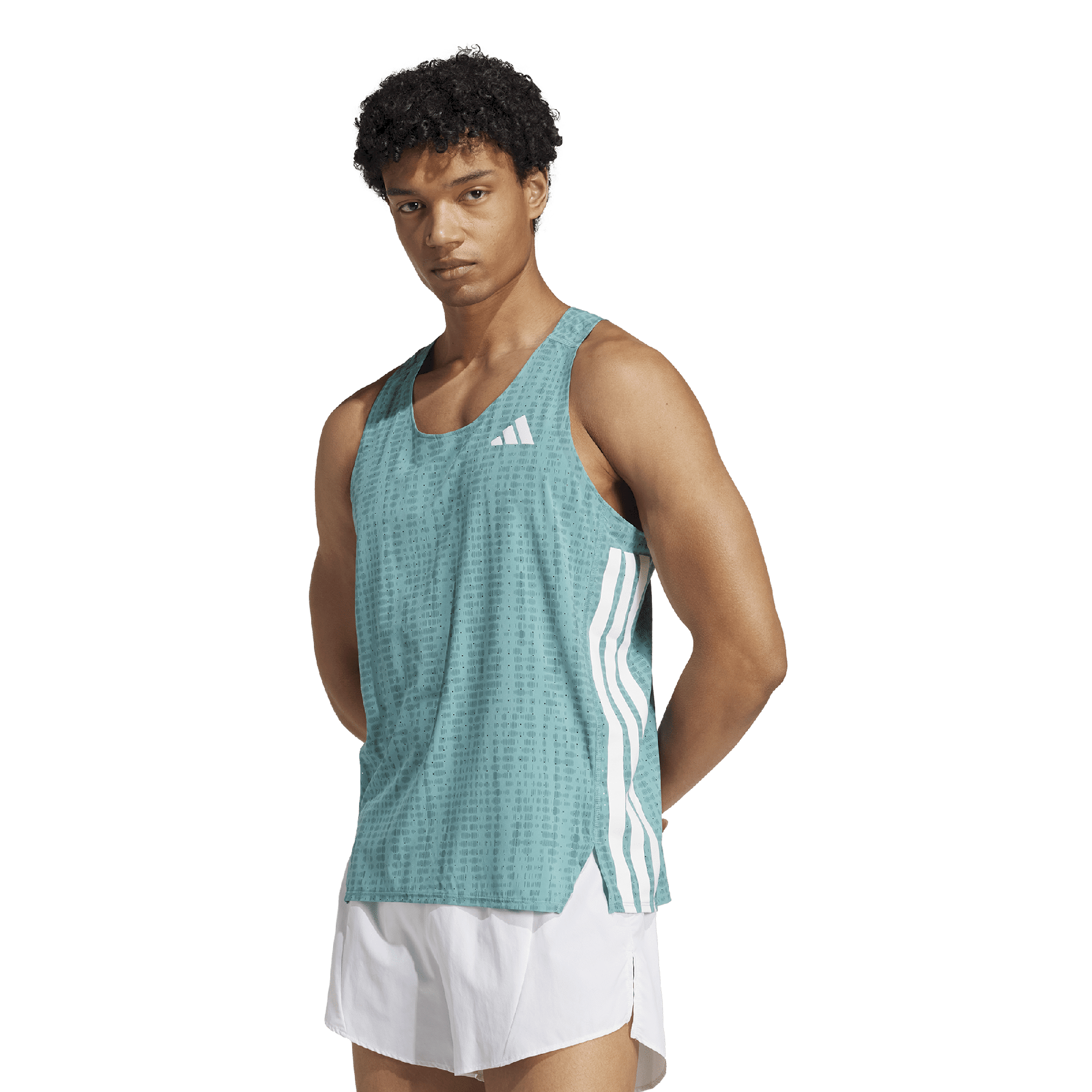 adidas Adizero Singlet - Podkoszulki meski | Hardloop