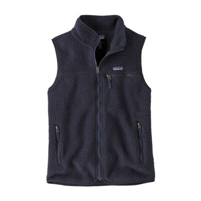 Retro Pile Vest - Polar damski bez rękawów