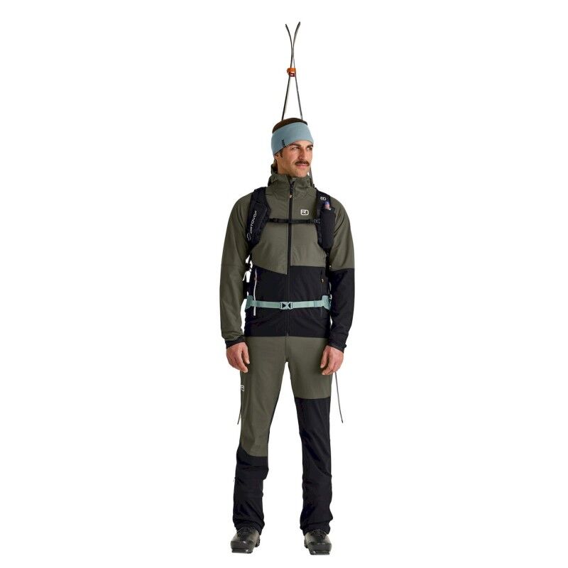 Ortovox Punta Berrino Hooded Jacket - Softshelljacka - Herr | Hardloop