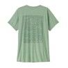 Patagonia Women's Cap Cool Daily Graphic Shirt - Waters - T-shirt femme | Hardloop