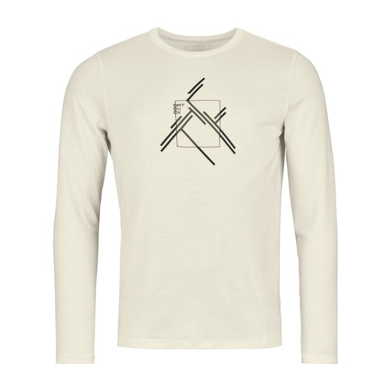 Ortovox 185 Merino Mountain Cutout LS - Merinoshirt - Herren | Hardloop
