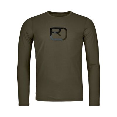150 Cool Mountain Silhouette LS - Koszulka z wełny Merino® męska