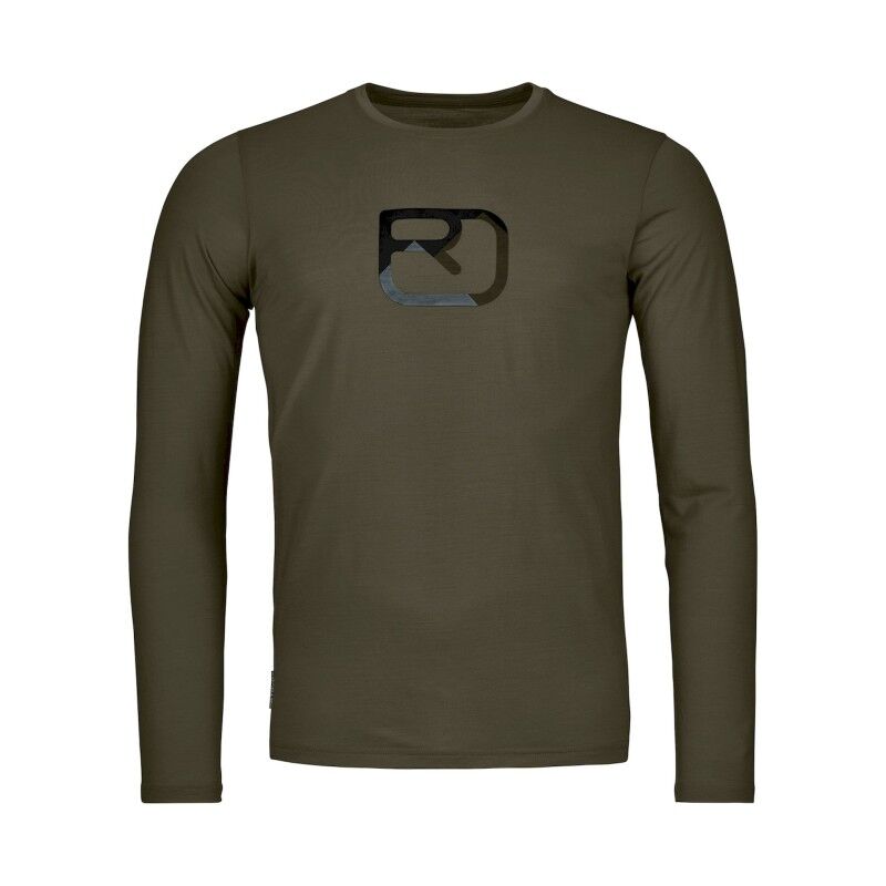 150 Cool Mountain Silhouette LS - Merinoshirt - Heren