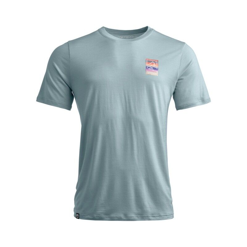 140 Cool Mountain Gradient TS - Merino-shirt - Herrer