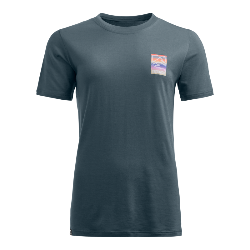 140 Cool Mountain Gradient TS - Camiseta de lã merino mulher