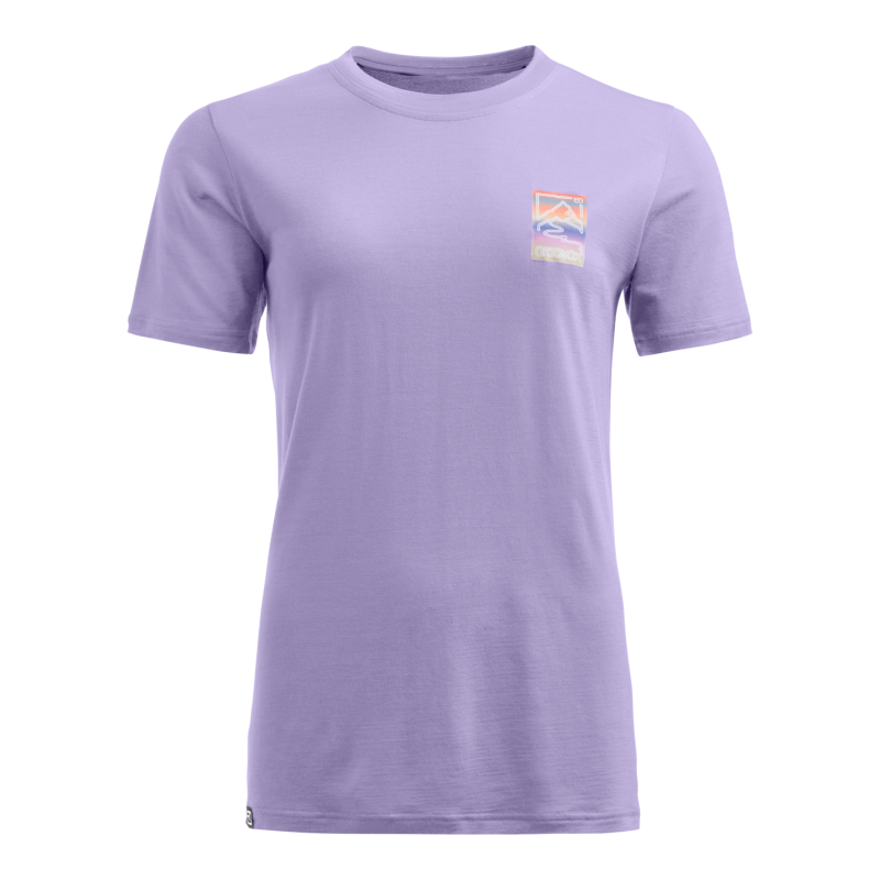 140 Cool Mountain Gradient TS - Merinoshirt - Dames