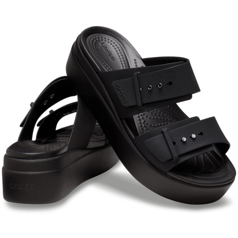 Crocs Brooklyn Buckle Low Wdg - Sandali da trekking - Donna | Hardloop