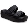 Crocs Brooklyn Buckle Low Wdg - Sandalen - Damen | Hardloop