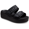 Crocs Brooklyn Buckle Low Wdg - Sandalen - Dames | Hardloop