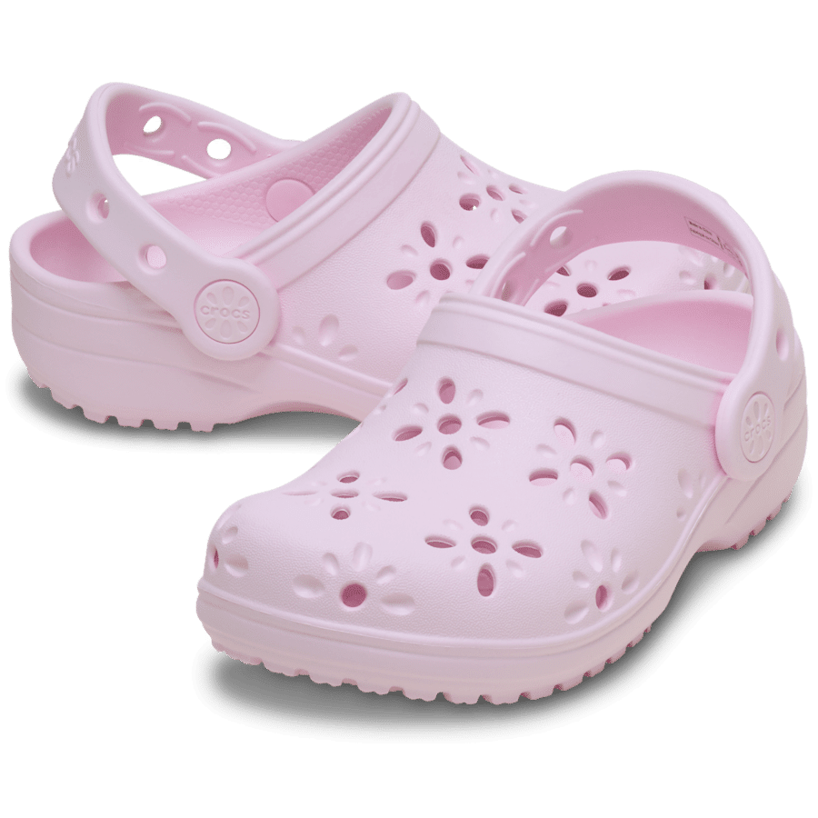 Crocs Classic Floral Cut Out Clog - Sandali da trekking - Bambino | Hardloop