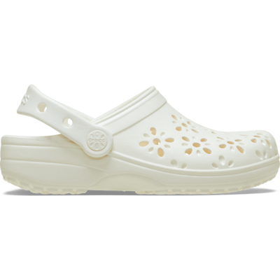 Classic Floral Cut Out Clog - Dřeváky