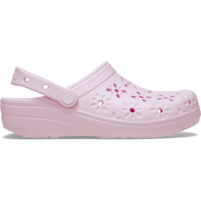Classic Floral Cut Out Clog - Sandaalit