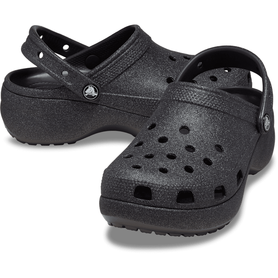 Crocs Classic Platform Glitter Clog - Sandali da trekking - Donna | Hardloop