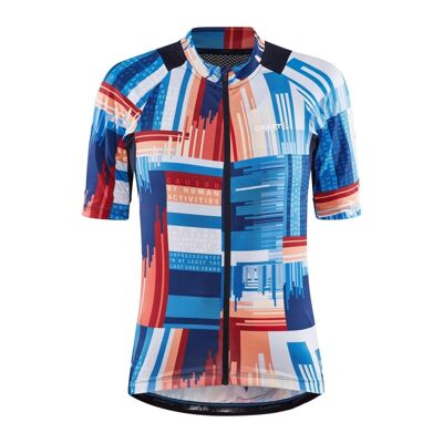 ADV Endur Graphic Jersey - Damski Koszulka kolarska krótki rękaw