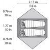 MSR - Hubba Hubba NX - 2 man tent