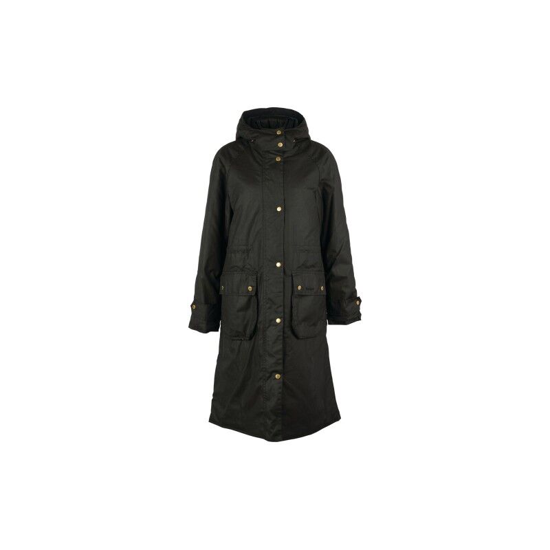 Barbour Long Cannich Wax Jacket - Dámská nepromokavá bunda | Hardloop