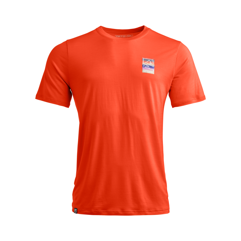140 Cool Mountain Gradient TS - Merino shirt - Men's