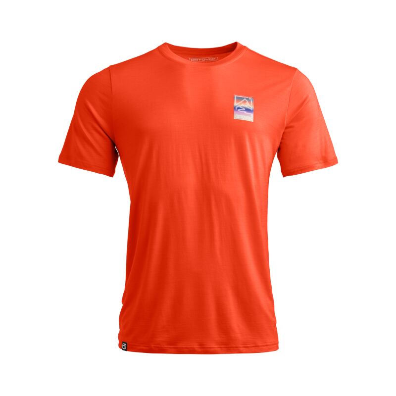 Ortovox 140 Cool Mountain Gradient TS - Merinotröja - Herr | Hardloop