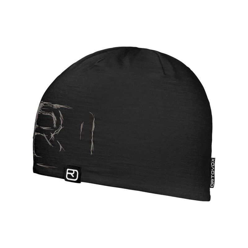 Ortovox 120 Tec Logo Beanie - Merinowolle Mützen | Hardloop