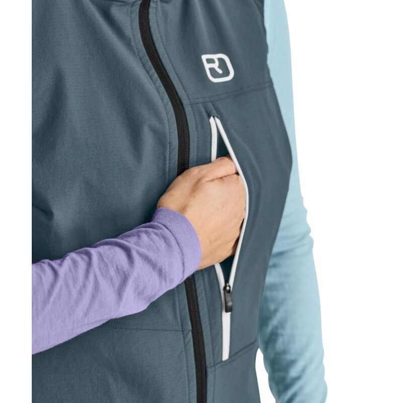Ortovox Punta Berrino Vest - Gilet softshell - Donna | Hardloop