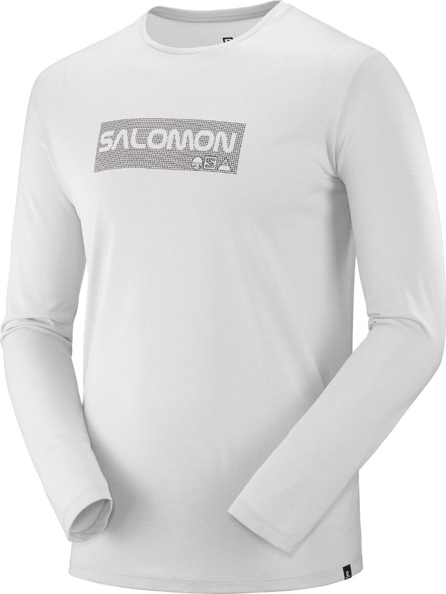 Salomon Agile Graphic Ls Tee - Sportshirt - Heren