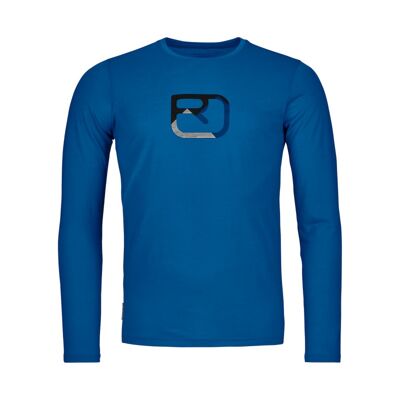 150 Cool Mountain Silhouette LS - Merinoshirt - Herren