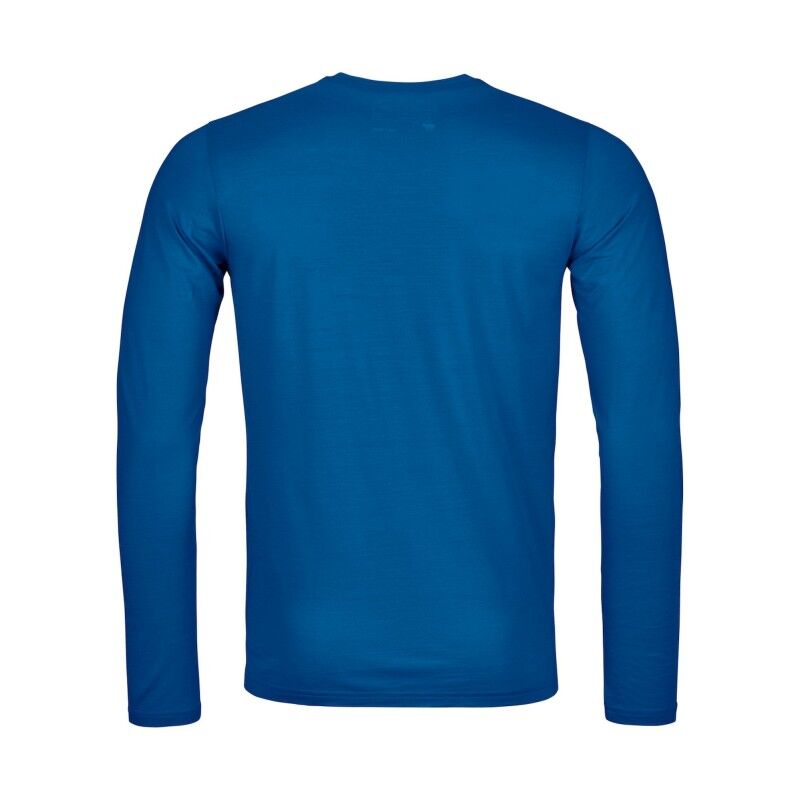 Ortovox 150 Cool Mountain Silhouette LS - Merino-shirt - Herrer | Hardloop