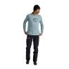 Ortovox 150 Cool Mountain Silhouette LS - Koszulka z wełny Merino® męska | Hardloop