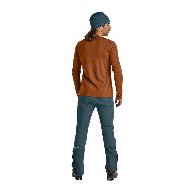 Ortovox 185 Merino Mountain Cutout LS - Camiseta de merino - Hombre | Hardloop