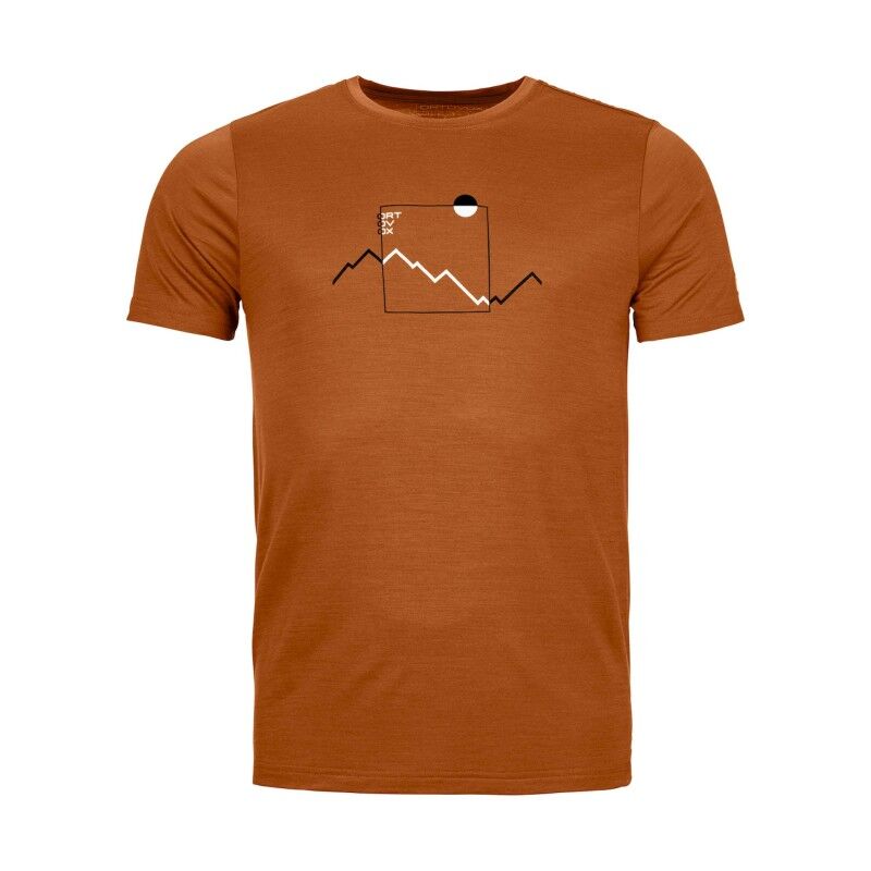 150 Cool Peak Focus TS - Camiseta de lã merino homem