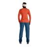 Ortovox 150 Cool Mountain Silhouette LS - Merinoshirt - Dames | Hardloop