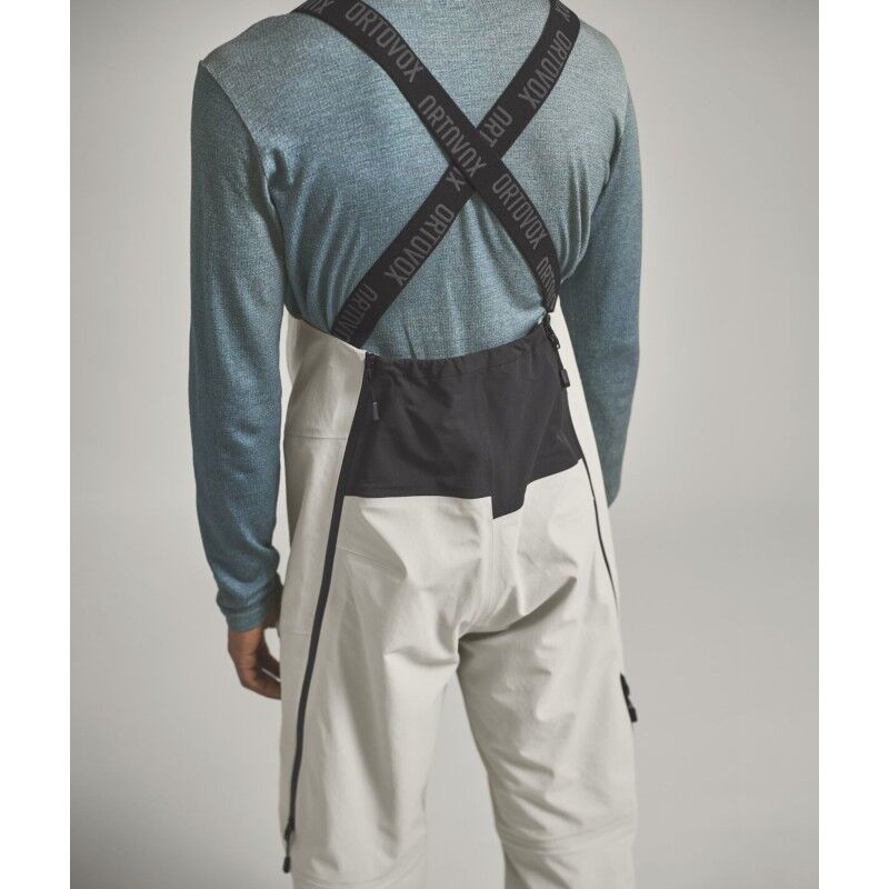 Ortovox Ravine Plus 3L Bib Pants - Hardshell byxa - Herr | Hardloop