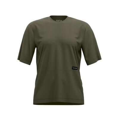 185 Merino Patch TS - Merinoshirt - Damen