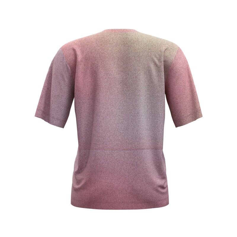 Ortovox 185 Merino Patch Print TS - Merino-shirt - Damer | Hardloop