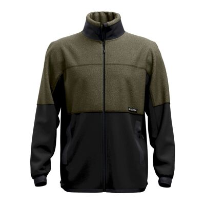 Fleece Teddy Jacket - Merino Fleecejacke - Herren