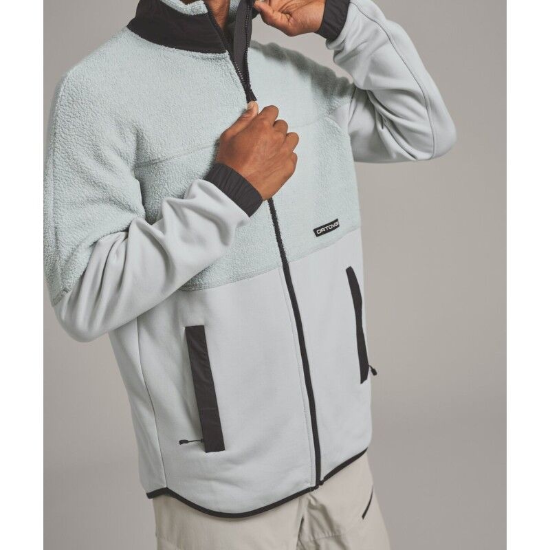 Ortovox Fleece Teddy Jacket - Merino Fleecejakke - Herrer | Hardloop