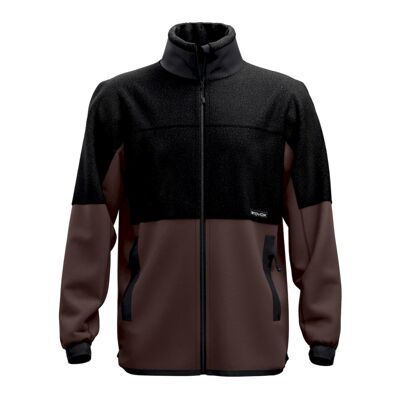 Fleece Teddy Jacket - Merino Fleecejacke - Herren