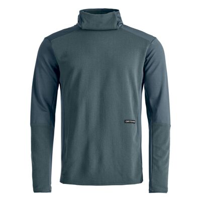 Fleece Cord Hoodie - Polar z wełny Merino® męski