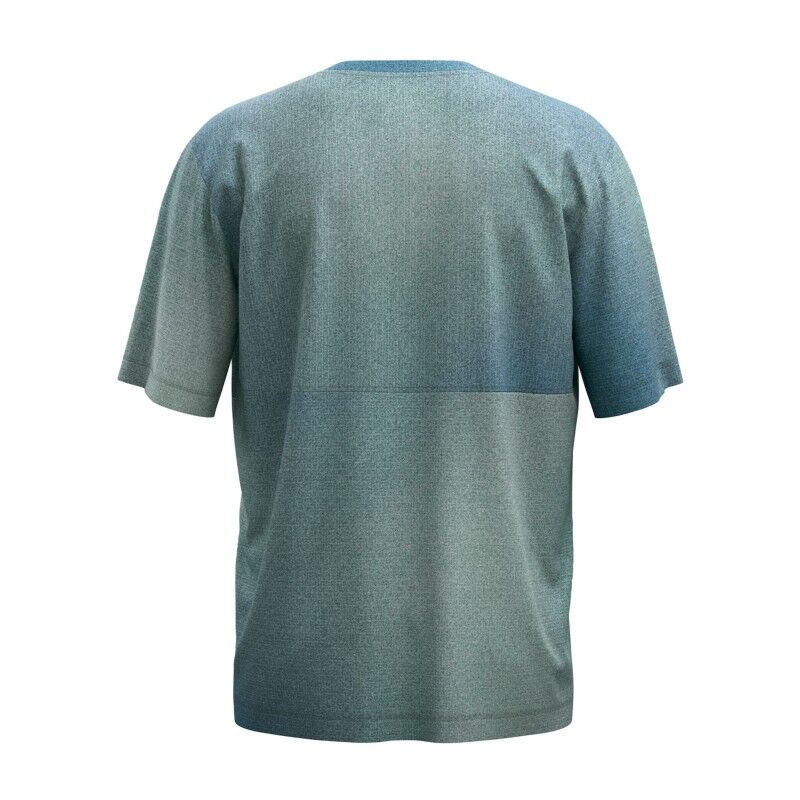 Ortovox 185 Merino Patch Print TS - Merinoshirt - Heren | Hardloop