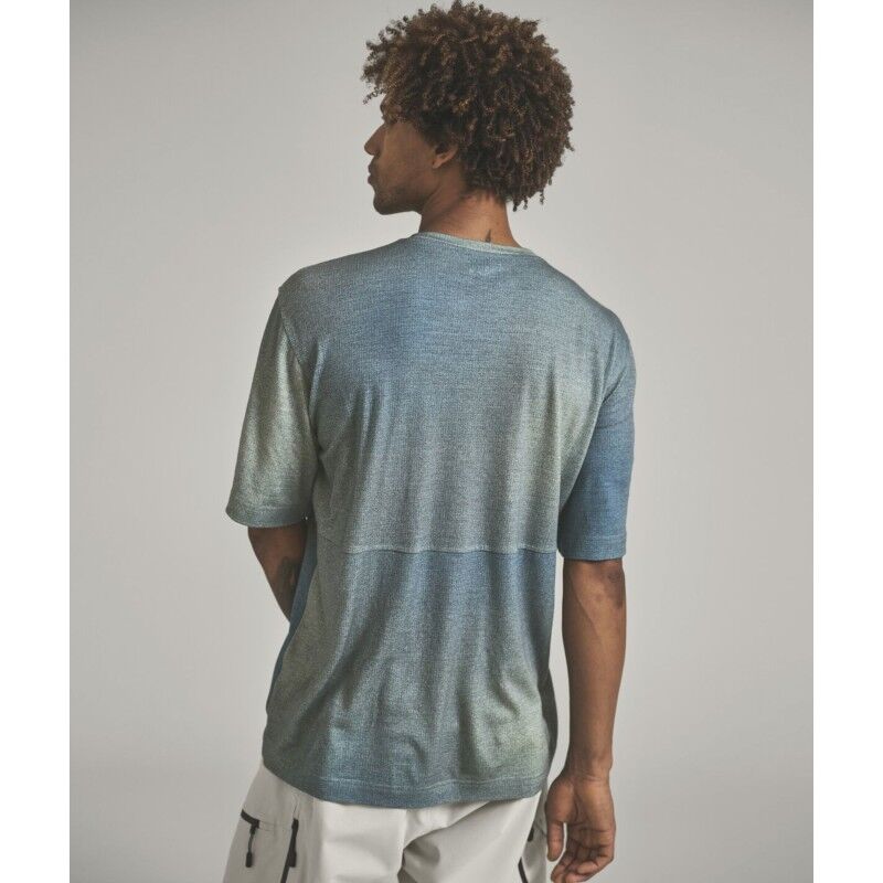 Ortovox 185 Merino Patch Print TS - Merinoshirt - Heren | Hardloop