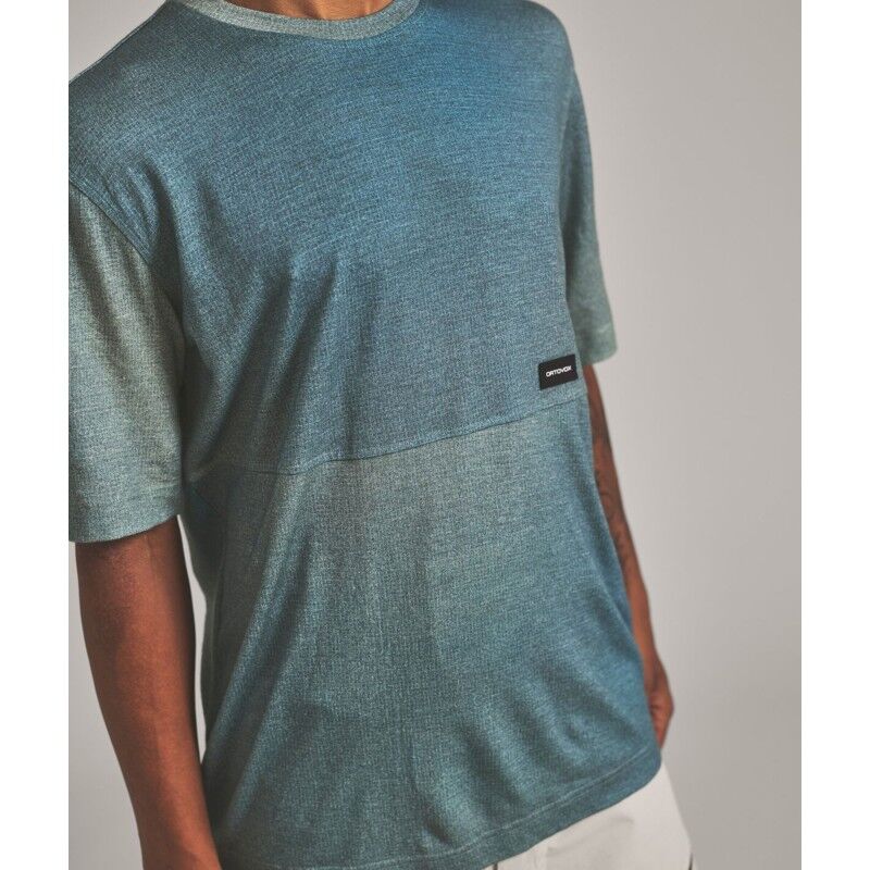 Ortovox 185 Merino Patch Print TS - T-shirt en laine mérinos homme | Hardloop