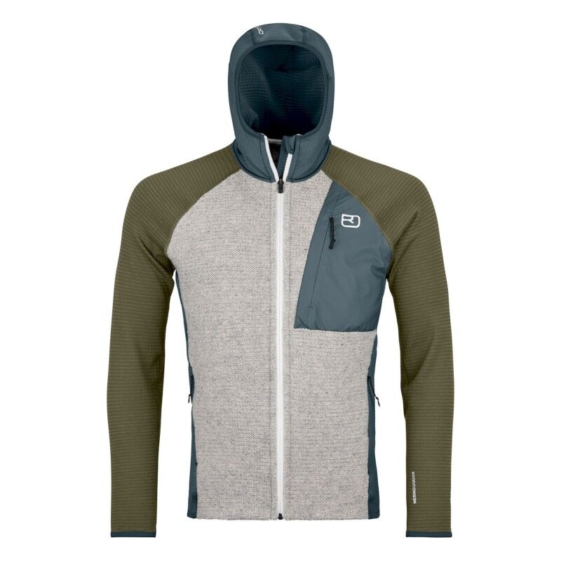 Ortovox Fleece GP Classic Knit Hoody - Bluza polarowa meska | Hardloop