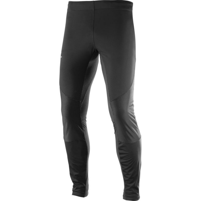 Salomon Agile SofTShell Tight - Legginsy do biegania męskie | Hardloop