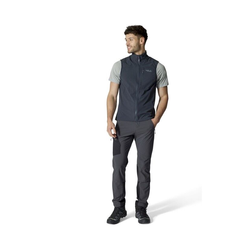 Rab Borealis Vest - Softshell Väst - Herr | Hardloop