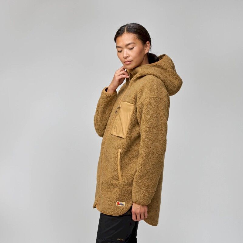 Fjällräven Vardag Pile Fleece Long - Fleecejakke - Damer | Hardloop