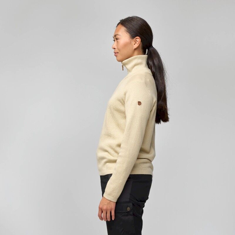 Fjällräven Övik Lite Half Zip - Trui - Dames | Hardloop
