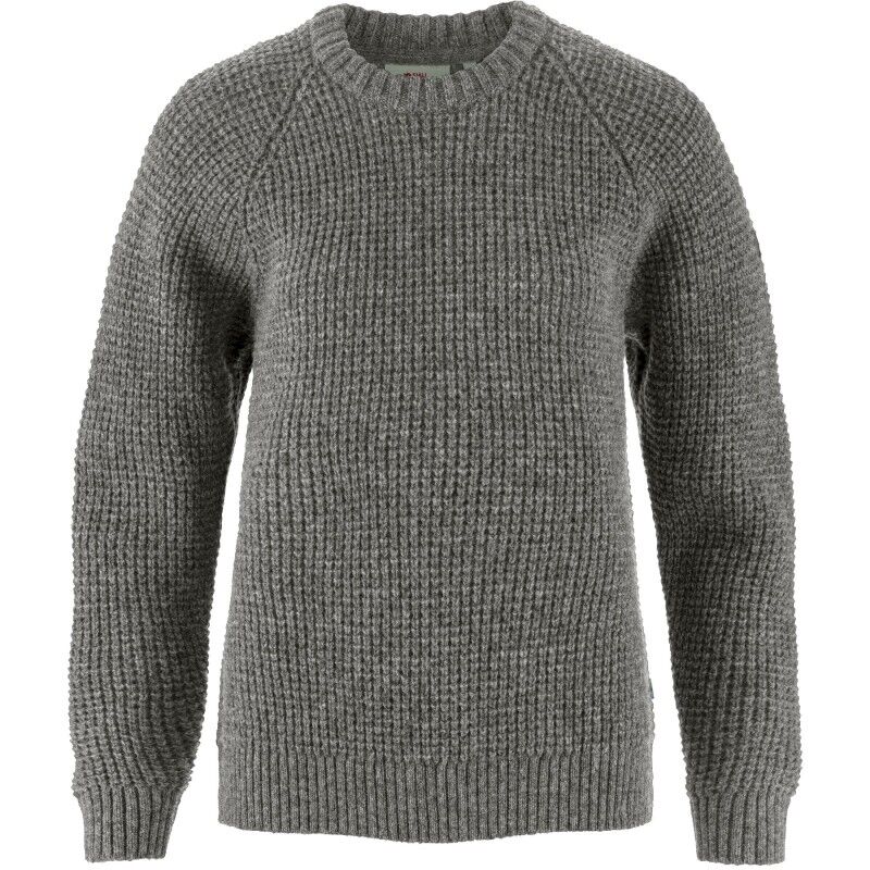 Övik Waffle Knit - Suéter de lã merino mulher